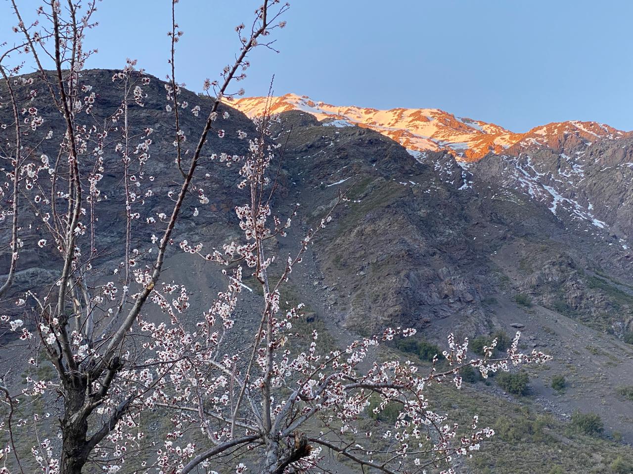 El sector de El Volcán es una de las zonas más bellas del Cajón del Maipo.